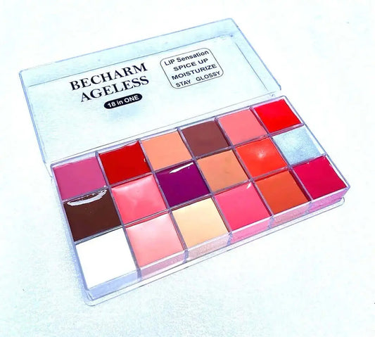 Becharm Ageless 18 in One Lip Sensation Lip Palette - La Mimz Beauty & Fashion Store