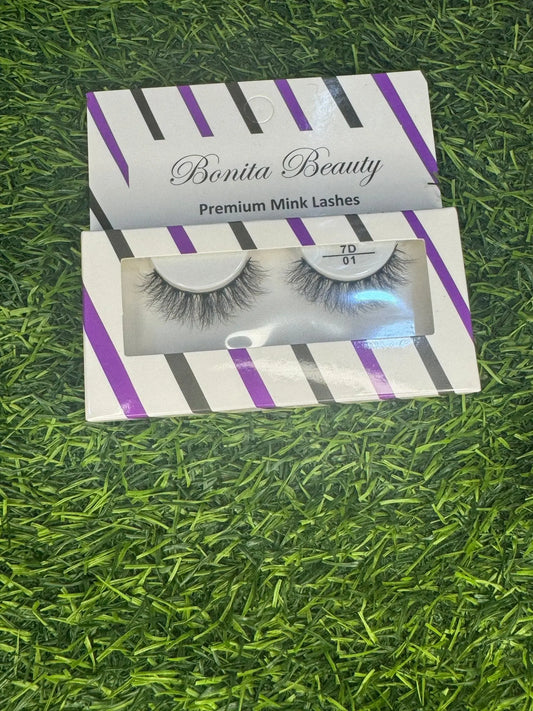 Bonita single lashes - 01 - La Mimz Beauty & Fashion Store
