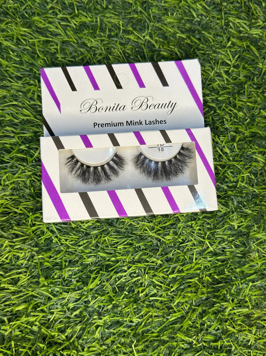 Bonita single lashes - 18 - La Mimz Beauty & Fashion Store