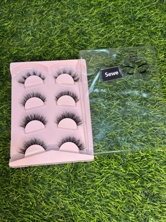 (Lashes by Mimz  4 in 1 Lash Set- Sewe 2 La Mimz Beauty & Fashion Store