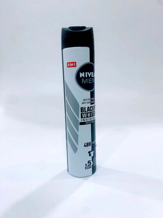 Nivea Black & White Invisible Original Deodorant spray - La Mimz Beauty & Fashion Store