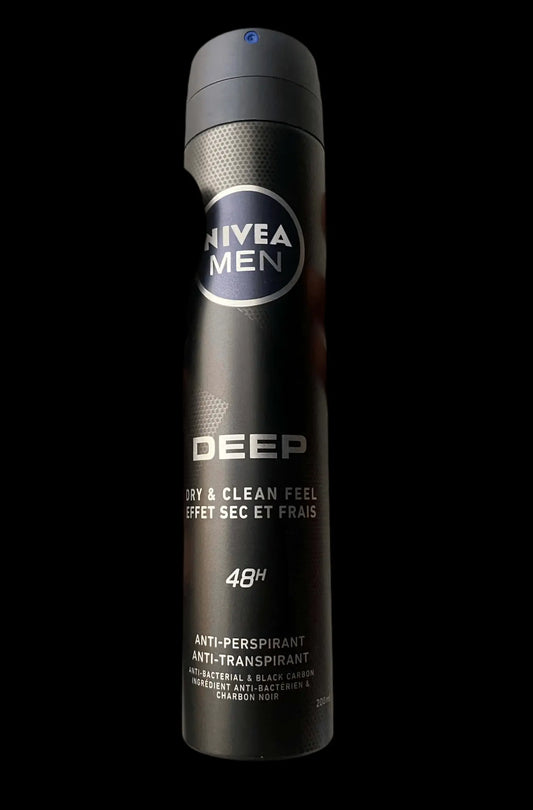 Nivea Deep Dry and Clean Deodorant Spray - La Mimz Beauty & Fashion Store