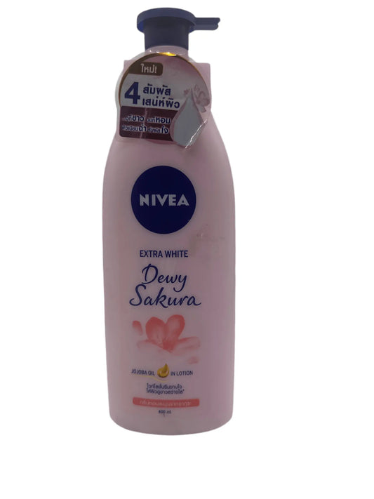 Nivea Extra White Dewy Sakure Body Lotion - La Mimz Beauty & Fashion Store
