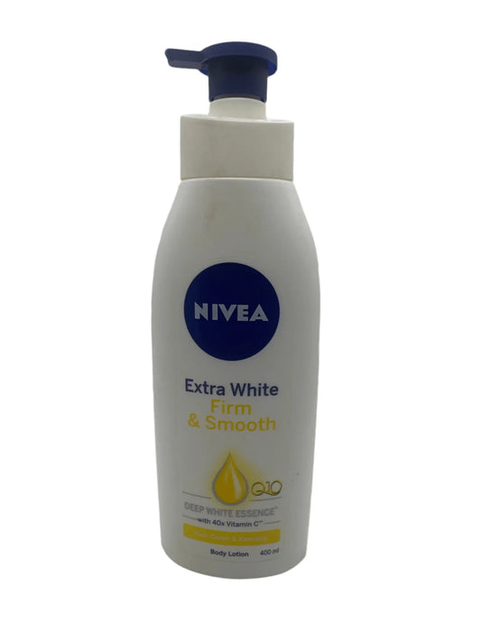 Nivea Extra White Firm & Smooth Q10 - La Mimz Beauty & Fashion Store