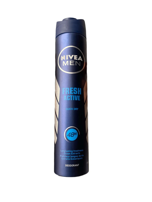Nivea Fresh Active Quick Dry Deodorant Spray - La Mimz Beauty & Fashion Store