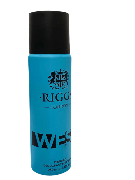 Riggs Perfumed Deodorant Body Spray - West - La Mimz Beauty & Fashion Store