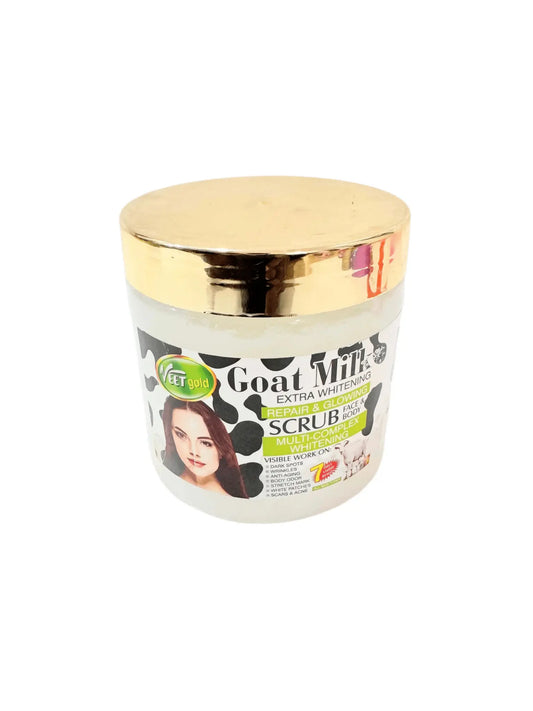 Veetgold Goat Milk Extra Whitening Scrub - La Mimz Beauty & Fashion Store