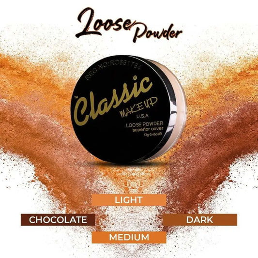 Classic Loose Superior Cover Powder - La Mimz Beauty & Fashion Store